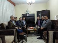 DOSTLARI ALAADDİN BAKIR´I ZİYARET ETTİ
