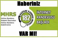 MHRS (182) HASTANE RANDEVUSU ALMAK!