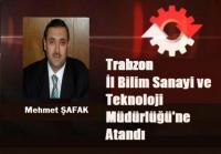 MEHMET ŞAFAK İL MÜDÜRÜ OLDU