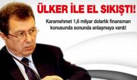 KARAMEHMET İLE ÜLKER TURKCELL İÇİN EL SIKIŞTI