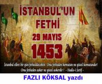 BUGÜN 29 MAYIS...