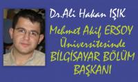ALİ HAKAN IŞIK BÖLÜM BAŞKANI OLDU