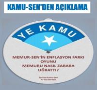 MEMUR-SEN`İN ENFLASYON FARKI OYUNU!