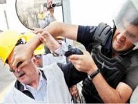 POLİS, YATAĞAN İŞÇİLERİNE ACIMADI!..