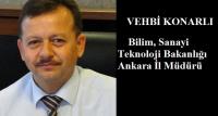 VEHBİ KONARLI İL MÜDÜRÜ  OLDU