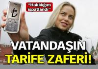 GSM ABONESİNİN TARİFE ZAFERİ!