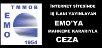 �NTERNET S�TES�NDE �� �LANI YAYINLAYAN EMO�YA CEZA