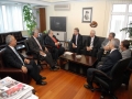 DSP Genel Ba�kan� Masum T�rker'i Ziyaret