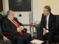 DSP Genel Ba�kan� Masum T�rker'i Ziyaret